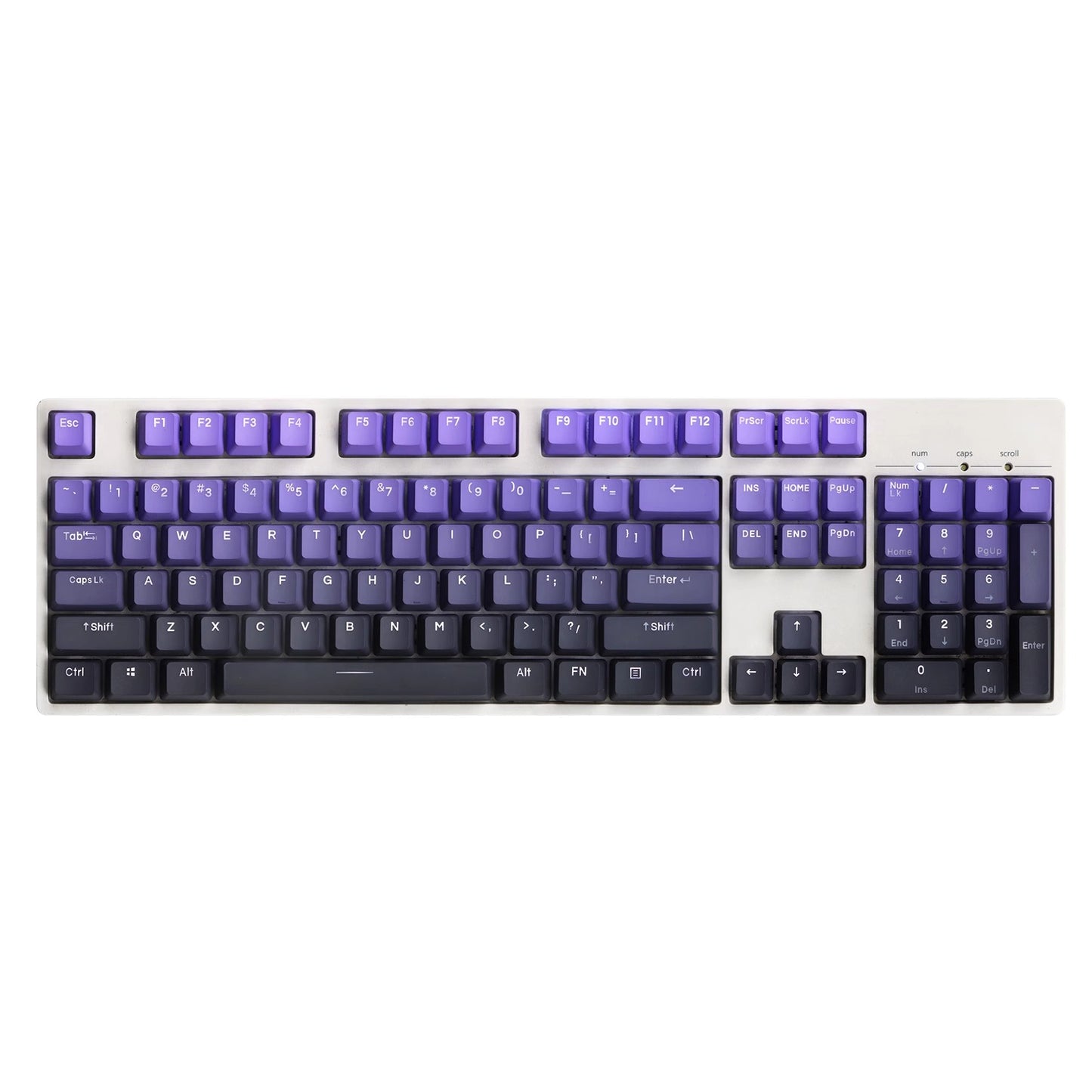 Midnight Purple Keycaps